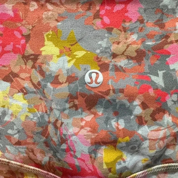 LULULEMON HIGH-RISE ALIGN INFLORESCENCE MULTI FLORAL 28" - Picture 7 of 8